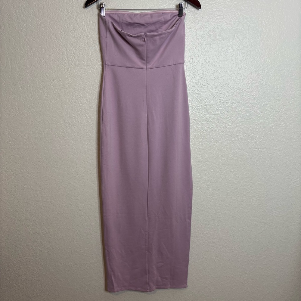 NWT NBD Dream Strapless Gown Maxi Dress in Lilac - Picture 6 of 8